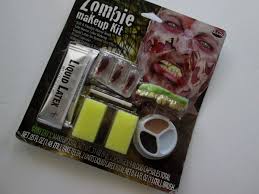 zombie costume makeup kit teeth liquid