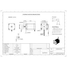 25 kg cm 4 wire bipolar stepper motor