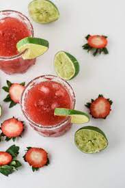 strawberry lime frozen margarita beer