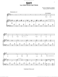 sheet for voice and piano