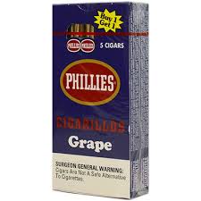 This site and its content is intended for people over the legal smoking age. San Pedro Supermarket Phillies Cigarillos Grape