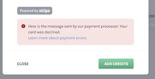 May 07, 2021 · the first step after a credit card denial is to find out what went wrong. Payment Rejected Credit Card Declined Easyship Support