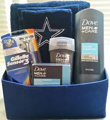 There are plenty of good reasons to do your valentine's day gifts to send shopping online. Dallas Cowboys Towel Set And Dove Men Care 45 Fathers Day Gift Basket Gift Baskets For Him Gift Baskets For Men