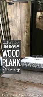 luxury vinyl wood plank floors