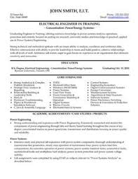 Objective For Electrical Engineer Resume   Free Resume Example And     Allstar Construction