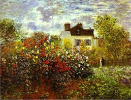 Oil Painting Replica Monet S Garden At