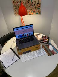 Workez professional adjustable ergonomic laptop stand is rated 2.3 out of 5 by 204. Simon Schuster Ca Twitterren In Case You Re Wondering This Is My Current Desk Set Up Note The Two Boxes Of Batman Lego I M Using As A Laptop Stand I Will Be