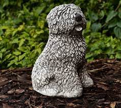 Funny Dog Statue For Home And Garden