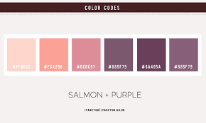 Lavender Color Palette Salmon Color