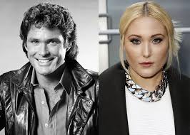 Hayley, 22, is the youngest daughter of baywatch and knight rider star david hasselhoff and his second wife pamela bach. David Hasselhoff And Hayley Hasselhoff At Age 25 Famous Celebrities Hair Turning White Celebrities
