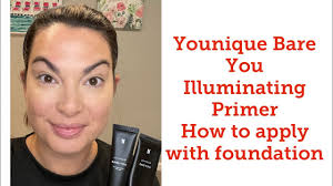 younique bare you illuminating primer