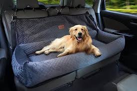 Dog Car Seat For Back Seat Pet Booster