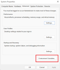 edit path environment variable