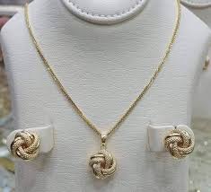 18k gold set jewelry women s fashion