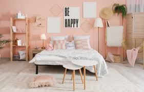 Pink Colour Combination For Bedroom