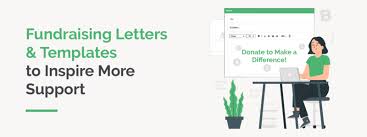 14 fundraising letters templates to
