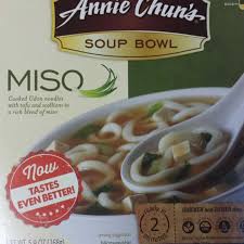 miso soup noodle bowl and nutrition facts