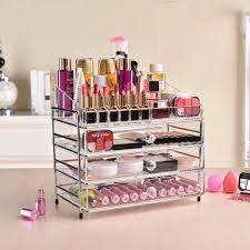 promo tempat makeup akrilik 3 drawer