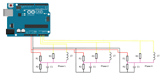 Neptune water meter wiring diagram. Simple 3 Phase Arduino Energy Meter With Ethernet Connection The Diy Life