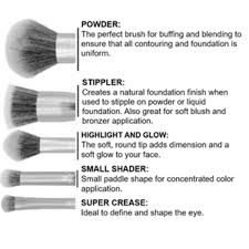 revolution makeup brush set and case
