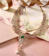 indian diamond necklace set south