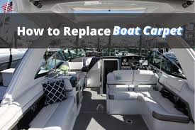 how to replace boat carpet step by