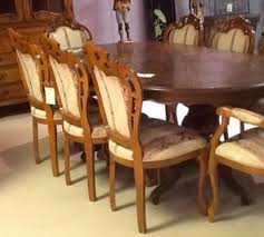 Luxury italian designer dining table and chairs set juliettes. 8 Pc Italian Dining Room Set Blum S Fine Furniture
