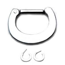 Piercing Nose Ring Septum Clicker Choice Of 2 Sizes 1 2