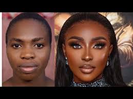 black barbie makeup transformation