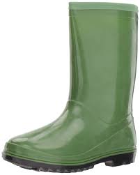 Details About Itasca Kids Youth Puddle Hopper Waterproof Rain Green Size Little Kid 12 0