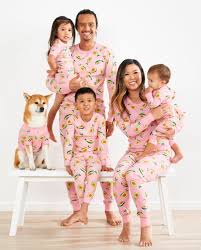 matching breakfast food pajamas