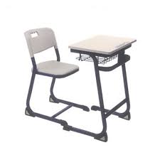 Student curve computer desk chairs. Hitech White Student Desk Chair Set Rs 2450 Unit Sarswati Enterprises Id 20834735833