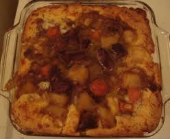 Dinty moore beef stew is the hard working and hearty canned food that tastes great over biscuits, noodles and pot pie. Recipe Of The Week Cheddar Beef Stew Bake Simply Cornish