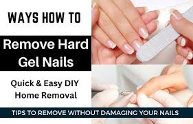2 ways to remove hard gel at home with