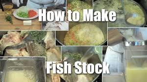 how to make fish stock you