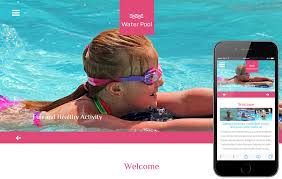 Water Pool Sports Website Template W3layouts Com