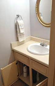 Diy Wood Bathroom Countertop An Easy