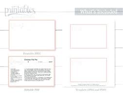 Type And Print Recipe Cards Free Online Recipe Card Maker Adobe