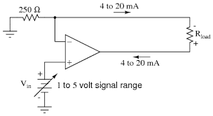 Voltage To Current Signal Conversion Operational