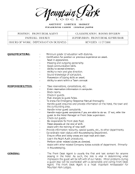     front desk manager job description   Invoice Template Download