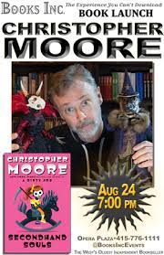 4.5/5 verily speaks christopher moore, much beloved scrivener and peerless literary jester, who hath writteneth much that is of grand wit and. Launch Party With Christopher Moore At Books Inc Opera Plaza Books Inc The West S Oldest Independent Bookseller