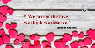 Over the last few years she has been personally responsible for writing, editing, and producing over 30+ million pageviews on thought catalog. We Accept The Love We Think We Deserve Stephen Chbosky Love Quotes