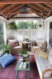 roofed back porch decor ideas