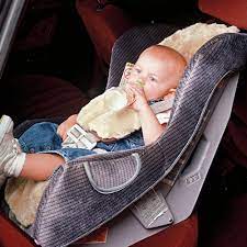 Sheepskin Infant Seat Cover Strap