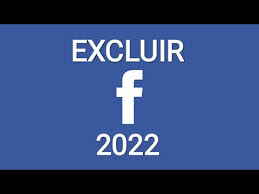 como apagar conta do facebook 2022