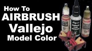 airbrush vallejo model color tutorial