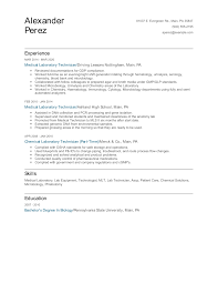 Medical laboratory technician resume sample via resumedownloads.net. Medical Laboratory Technician Resume Examples And Tips Zippia