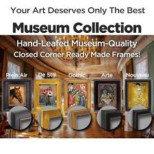 museum collection nouveau art frames