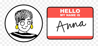 We also provide a few teaching tips, games and suggestions for using. Hello My Name Is Anna Clipart 5420076 Pinclipart