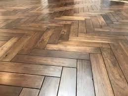 brown maple parquet flooring for
